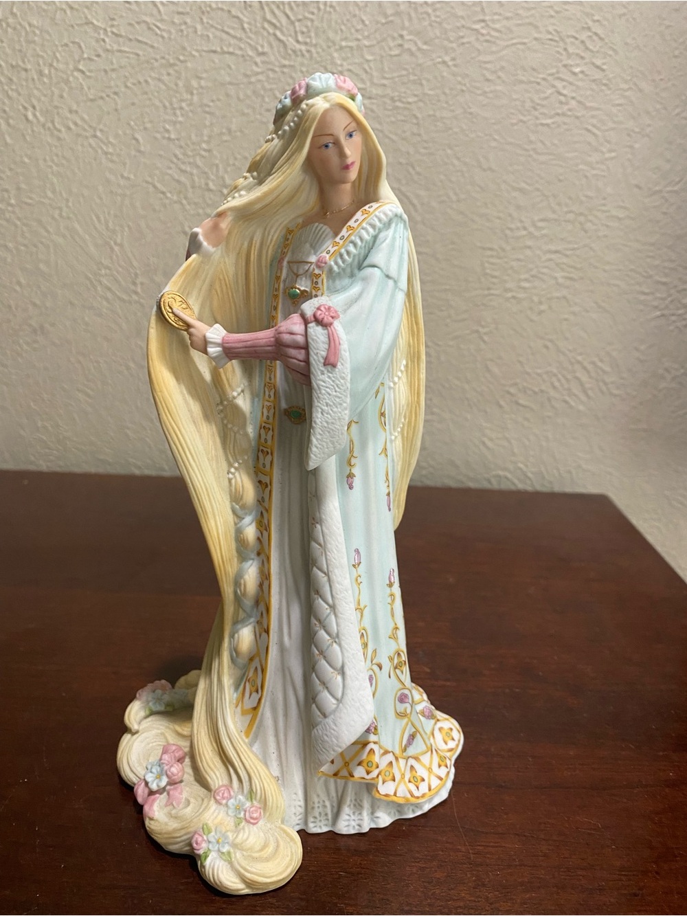 Vintage, Rapunzel Figurine, from the Legendary Princess Collection